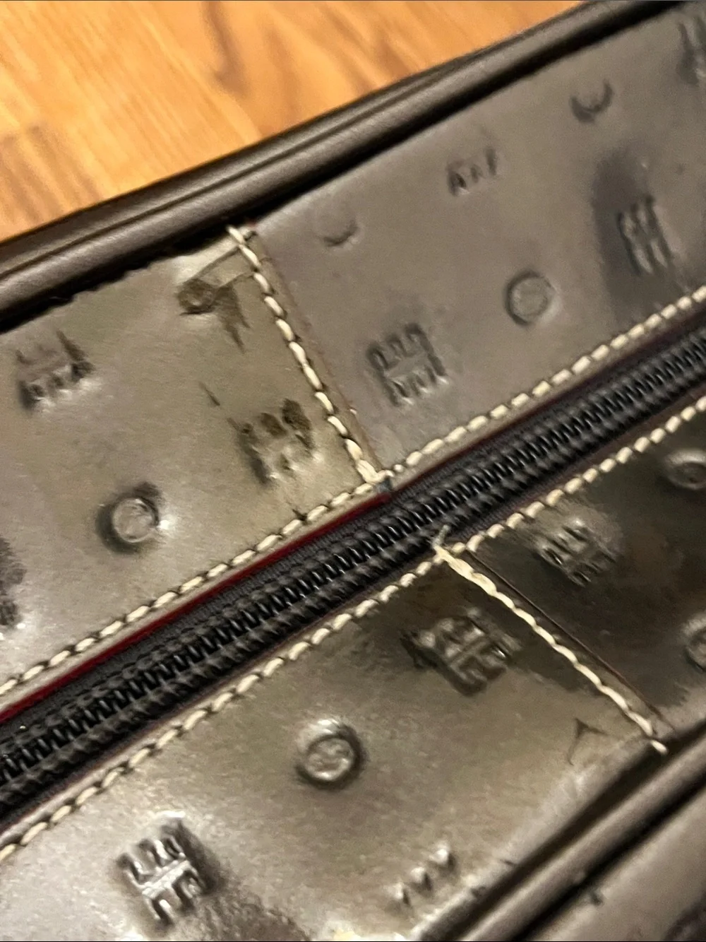 Arcadia Patent Leather Satchel